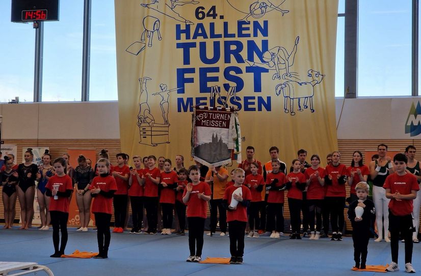 Siegerehrung für den Nachwuchs.