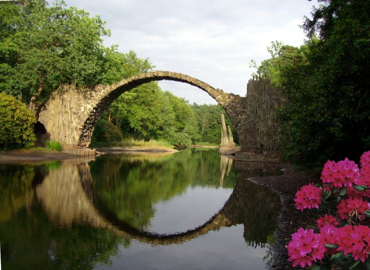 Die Rakotzbrücke. Foto: Nickel
