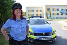 Bürgerpolizistin aus Leidenschaft: Kristin Hänsel sorgt für die Sicherheit in den Ortschaften und hat stets ein offenes Ohr für Gespräche.