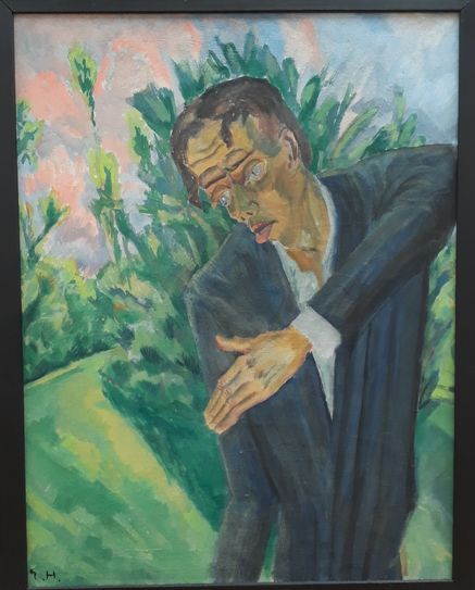 Als Roquairol zeichnete Erich Heckel vermutlich Ernst Ludwig Kirchner.
