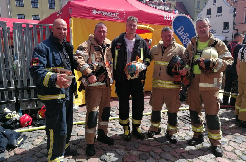 Die Staffel mit (v. l. n. r.): Florian Mietusch, Hagen Mooser, Maros Bosela, Phillip Mooser und Nico Päper.