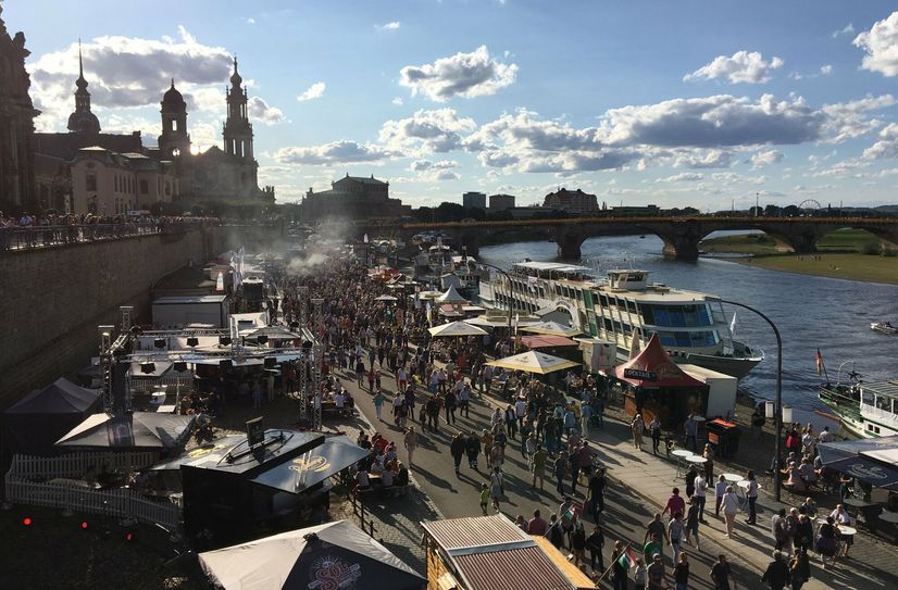 Endlich wieder Stadtfest - Dresden feiert.