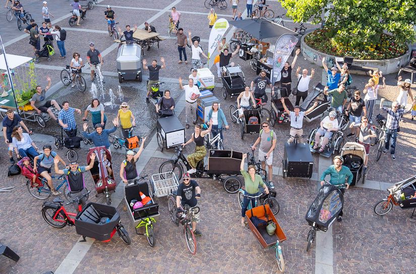 Am 3. September sollenzahlreiche Lastenräder die Innenstadt unsicher machen.