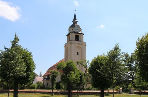 Die evangelische Kirche in Altdöbern.