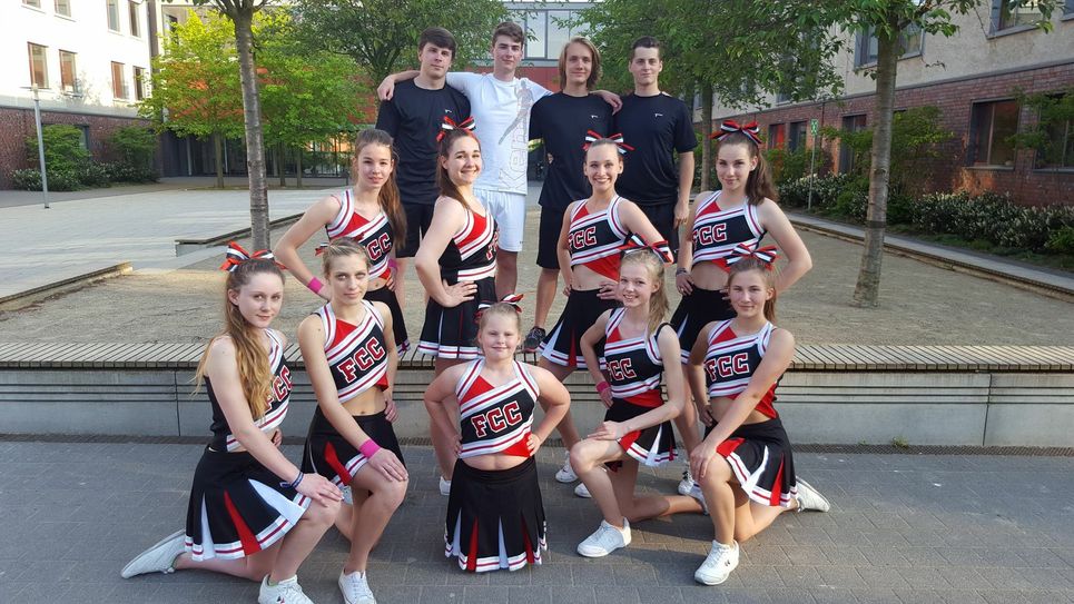 Die Calauer Firebirds sorgen für Stimmung. Foto: FF