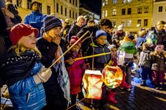 Martinsumzug 2017 durch die Altstadt von Pirna. Foto: Marko Förster