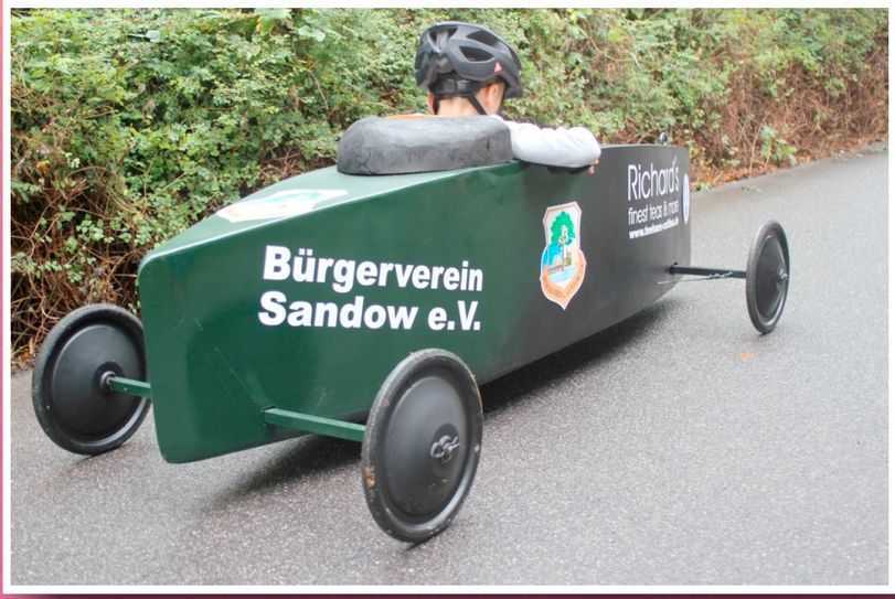 Seifenkiste des Bürgervereins Sandow