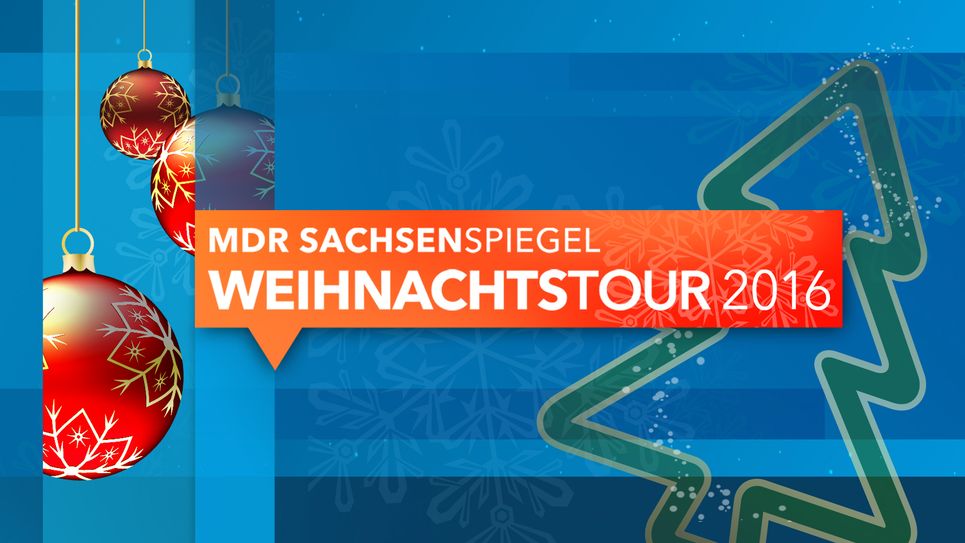 Logo der MDR Weihnachtstour. Quelle: Stadt Riesa