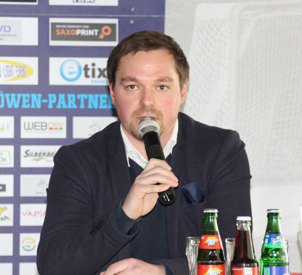 Jörg Buschmann, Geschäftsführer der Eispiraten Crimmitschau
