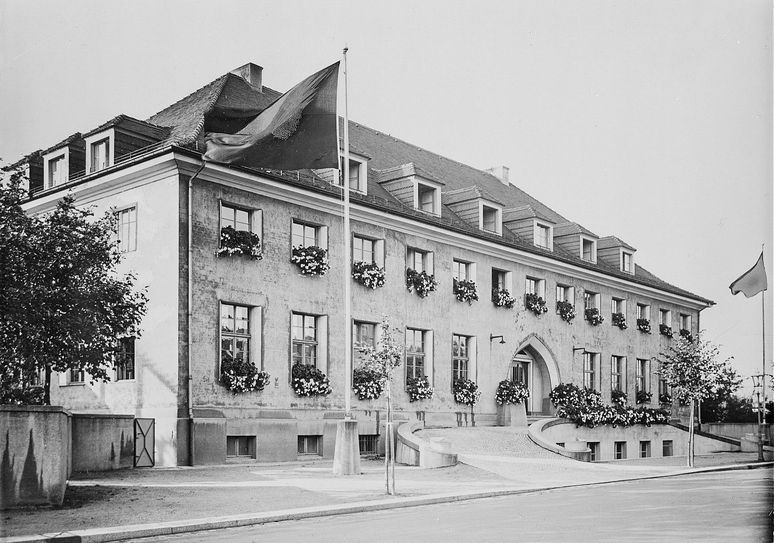 Historische Mensa um 1955