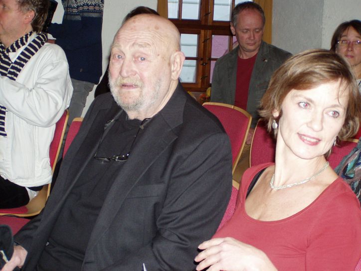 Rolf Hoppe mit Tochter Josephine. Foto: Stabenow