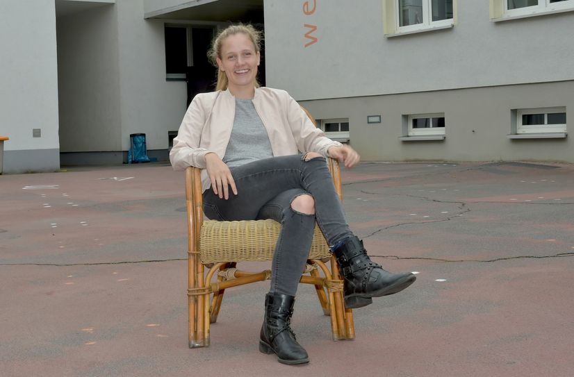 Sara Simons ist das jüngste Ensemblemitglied an der neuen Bühne Senftenberg. Foto: Peter Aswendt