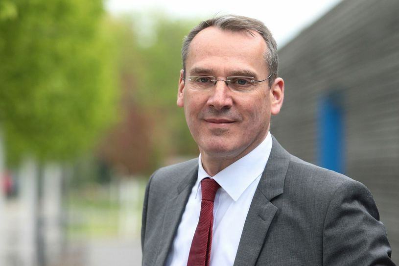 Andreas Fredrich, Bürgermeister der Kreisstadt Senftenberg. Foto: Steffen Rasche