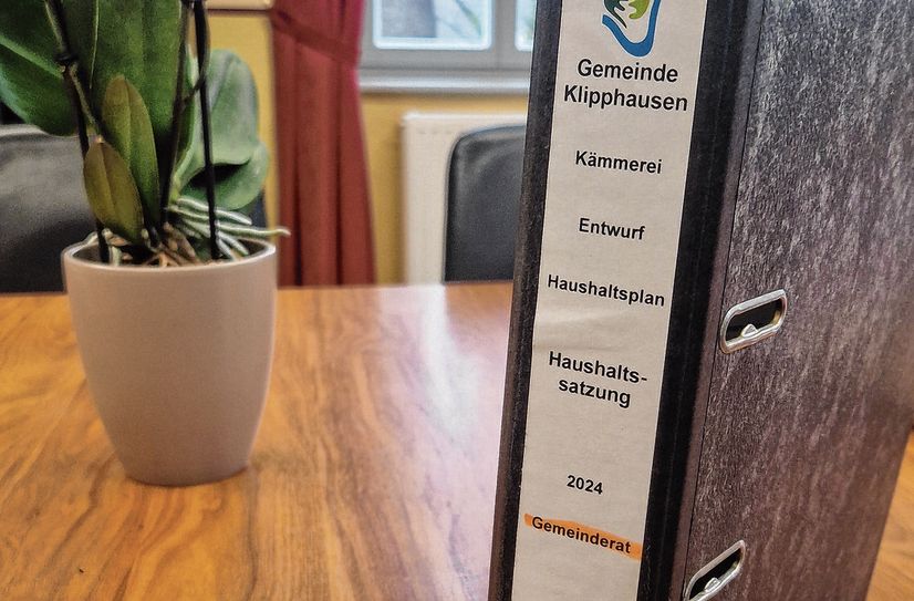 Gemeinde Klipphausen legt Haushaltentwurf aus.
