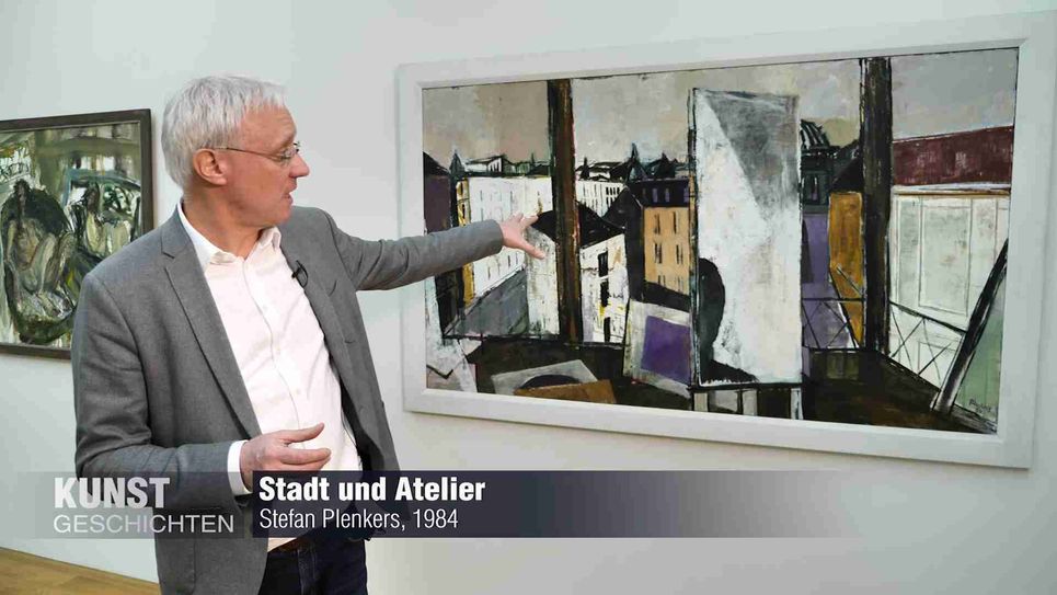 Videoformat "KunstGeschichten aus dem Landhaus" mit Dr. Gisbert Porstmann, Direktor der Museen der Stadt Dresden, Screenshot: ©Museen der Stadt Dresden / Arlet