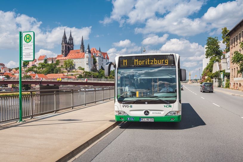 VGM-Bus-Meissen, Linie M. Foto: Lars Neumann