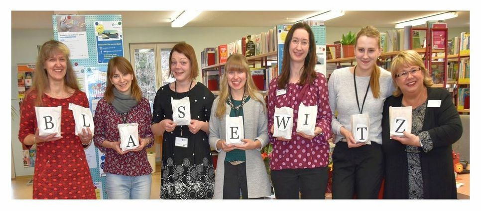 Team der Bibliotek Blasewitz, gekürt zur "Bibliothek des Jahres". Foto: Städtische Bibliotheken