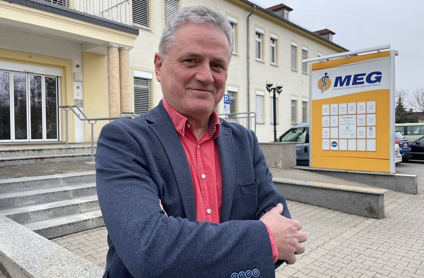 Dipl.-Ing. Andreas Bernhardt ist noch bis Ende 2025 Geschäftsführer der MEG Senftenberg.