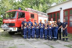 Ganz stolz mit neuem Mitgliedsausweis: 14 Kinder und Jugendliche sind in der Canitzer Jugendfeuerwehr aktiv.