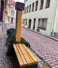 Pflaster der Görnischen Gasse.