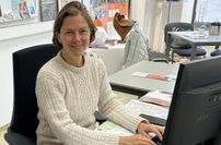 Auch das Kontaktbüro Innenstadt hat 2022 einen leerstehenden Laden auf der Riesaer Einkaufsmeile bezogen. Anja Dietel will so immer ganz nah an den Problemen und Lösungen dran sein.