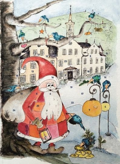 Der neue Adventskalender der Stadt Freital. Foto: Stadt Freital