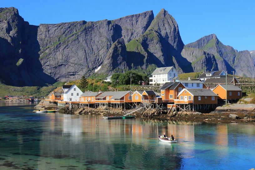 Unterwegs in den Lofoten. Foto: Sven Oyen