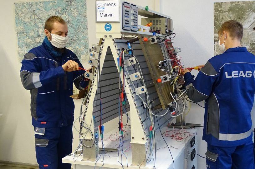 Ausbildung unter Corona-Bedingungen: Die Sicherheit geht vor. Foto: pm