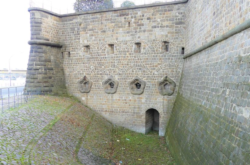 Die Bastion unterhalb der Brühlschen Terrasse.