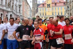 Warten auf den Start.