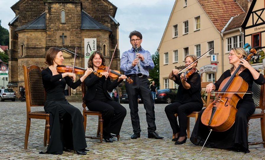 Das Streichquintett der Elbland Philharmonie