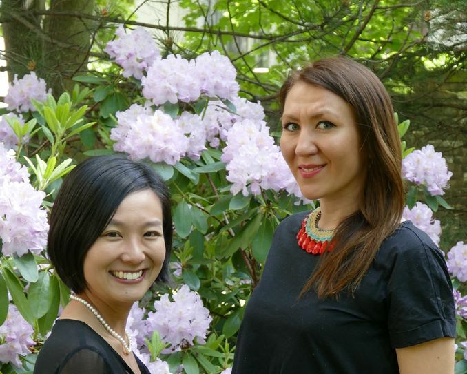 Nadiya Zelyankova  und Ayako Tanaka. Foto: PR