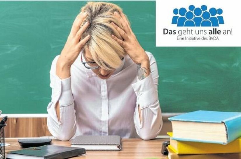 Die Missstände im deutschen Bildungssystem belasten Schüler und Lehrer gleichermaßen.
