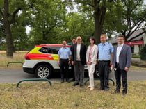90 »Verletzte« im Park - Großübung für Bevölkerungsschutz.