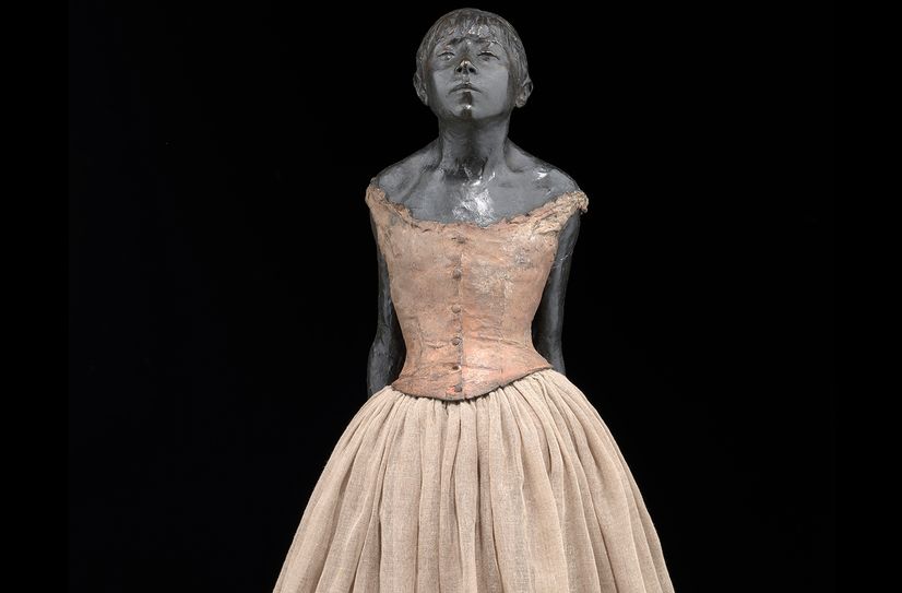 Edgar Degas, »Kleine vierzehnjährige Tänzerin«, um 1880.