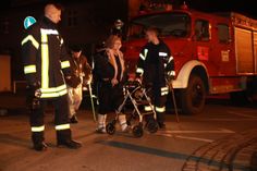 Am Donnerstagabend wurde Pirna-Rottwerndorf evakuiert. Foto: Marko Förster