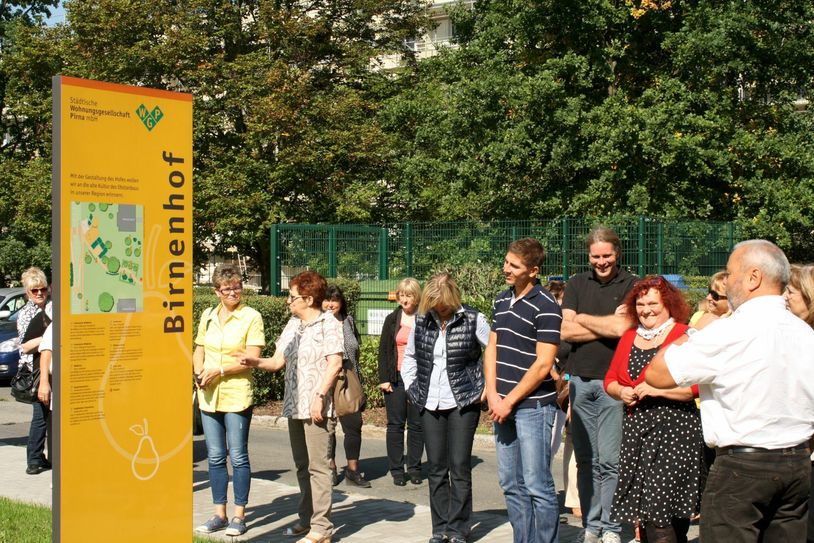 Der Birnenhof der WGP ist einer der neu entstandenen.  Foto: Archiv