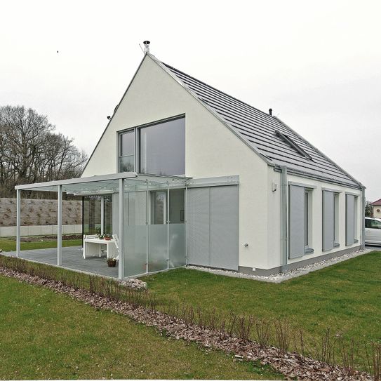 Das Einfamilienhaus in Calau hat zum Tag der Architektur geöffnet. Foto: FF