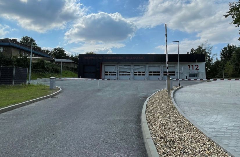 Der  Feuerwehr-Neubau hat rund 5 Millionen Euro gekostet.