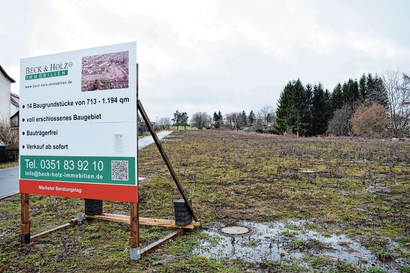 Für das Wohngebiet »Schöneck« werden noch Grundstücke vergeben.
