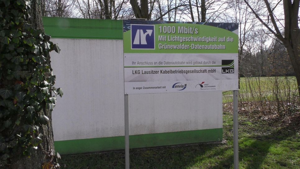 Kopfstation der LKG in Grünewalde. Foto: pm
