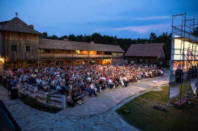 Filmabend im idyllischen Ambiente der KRABAT-Mühle in Schwarzkollm. Foto: KRABAT-Mühle Schwarzkollm