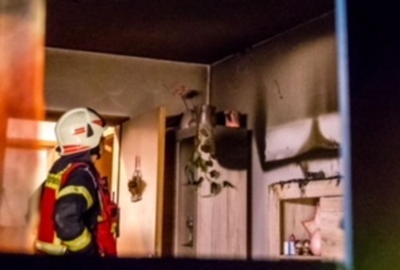 Wände und Decken sind stark in Mitleidenschaft gezogen.  Fotos: M. Förster