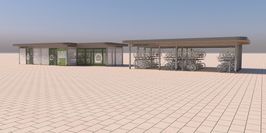 Bauvorbereitung für Fahrradparkhaus am Hauptbahnhof