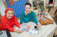 Sylvia Obst und Shirin Funke vom Modegeschäft »Engelheym«.