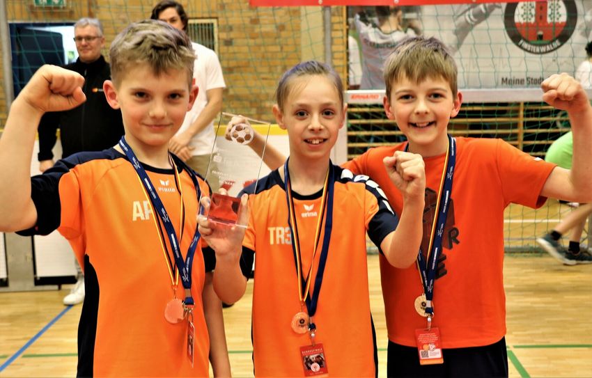 Die Mitmachenden der Fairplay Soccer Tour können nur gewinnen.          Foto:  J. Weser