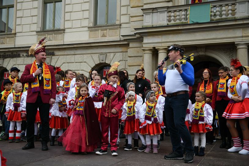 Faschingsauftakt in Großenhain