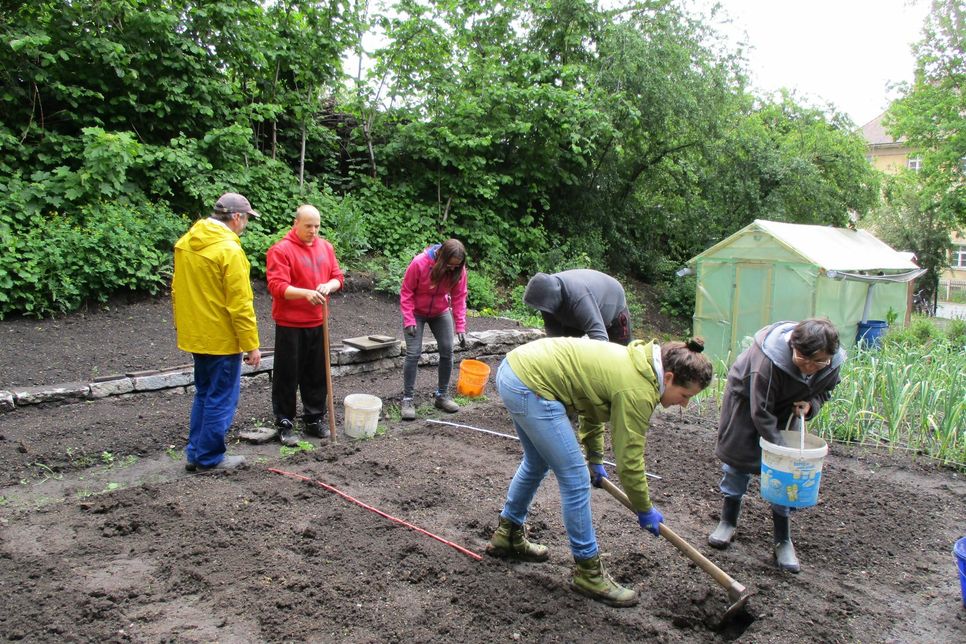 Wasser und Kartoffeln für den Tafelgarten Landkreis Görlitz