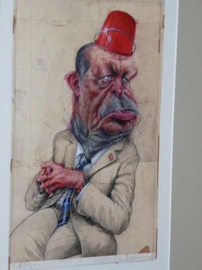 Das Siegerbild "Erdogan" von Frank Hoppmann.  Fotos: Wo