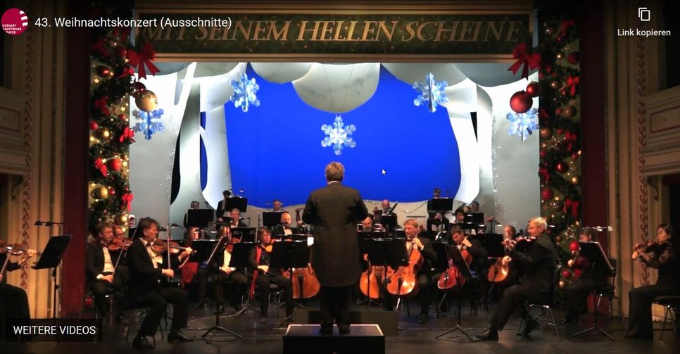 Das Weihnachtskonzert kann online angeschaut werden. Foto: GHT Görlitz-Zittau